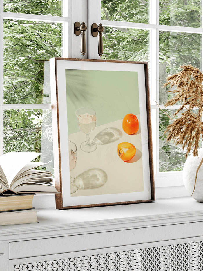 Persimmon - Art Print  Poster