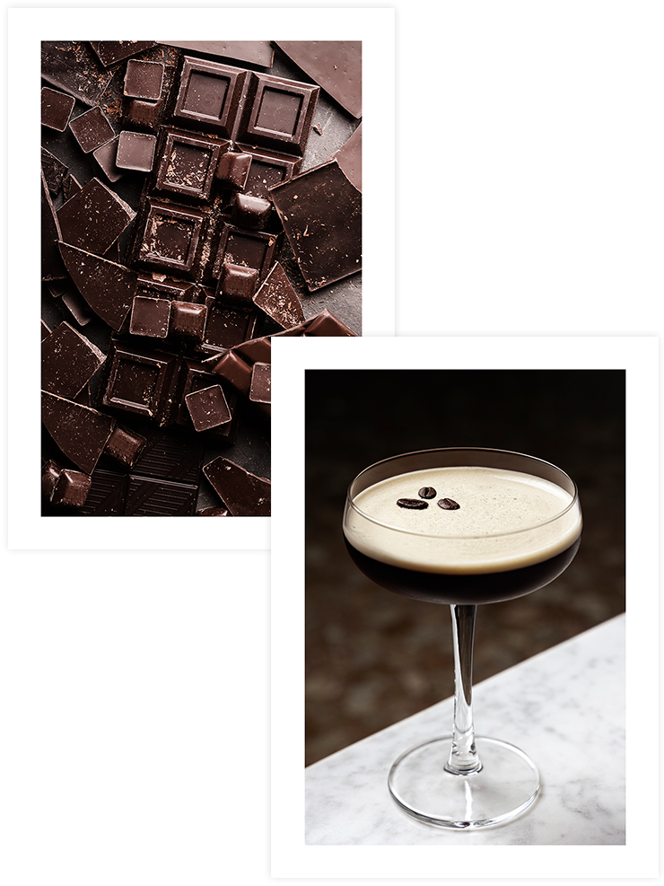 Chocolate & Espresso Martini - Poster Seti Duo Mutfak Poster