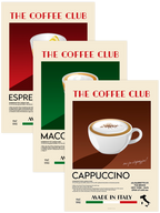 Coffee Lovers - Poster Seti Trio