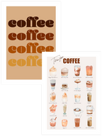 Coffee Lovers - Poster Seti Duo