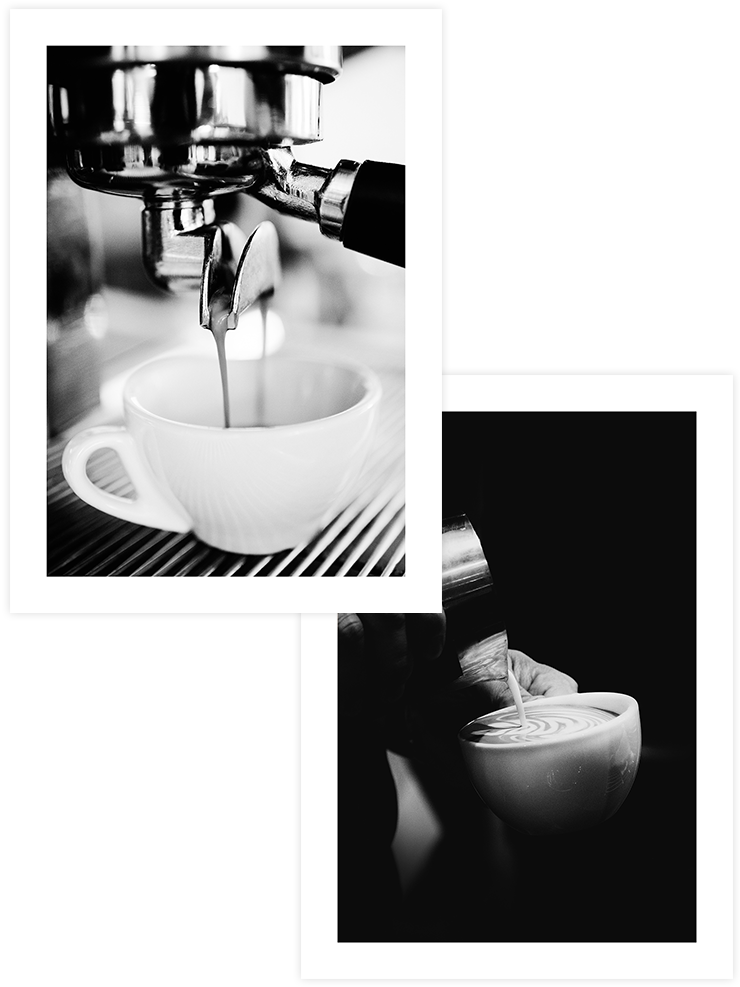 Coffee & Coffee - Poster Seti Duo Mutfak Poster