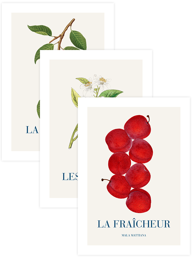 Freshness In The Air - Poster Seti Trio Ürün ana görseli