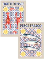 Sea Foods - Poster Seti Duo