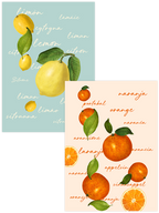 Citrus Power - Poster Seti Duo