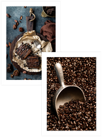 Brownie & Coffee - Poster Seti Duo