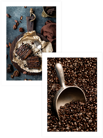 Brownie & Coffee - Poster Seti Duo