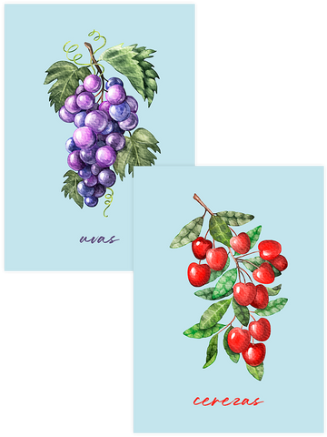 Fruity Colors - Poster Seti Duo