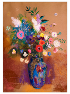 Odilon Redon Bouquet Of Flowers - Art Print