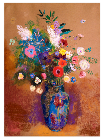 Odilon Redon Bouquet Of Flowers - Art Print