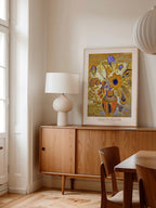 Odilon Redon Etruscan Vase with Flowers - Art Print