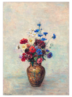 Odilon Redon Flowers In A Vase - Art Print