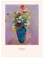 Odilon Redon Çiçek Vazosu - Art Print