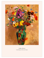 Odilon Redon Grand Bouquet de Fleurs des Champs - Art Print