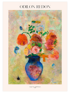 Odilon Redon Large Vase With Flowers - Art Print