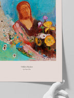 Odilon Redon Les Yeux Clos - Art Print