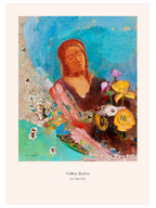 Odilon Redon Les Yeux Clos - Art Print