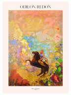 Odilon Muse of Pegasus - Art Print