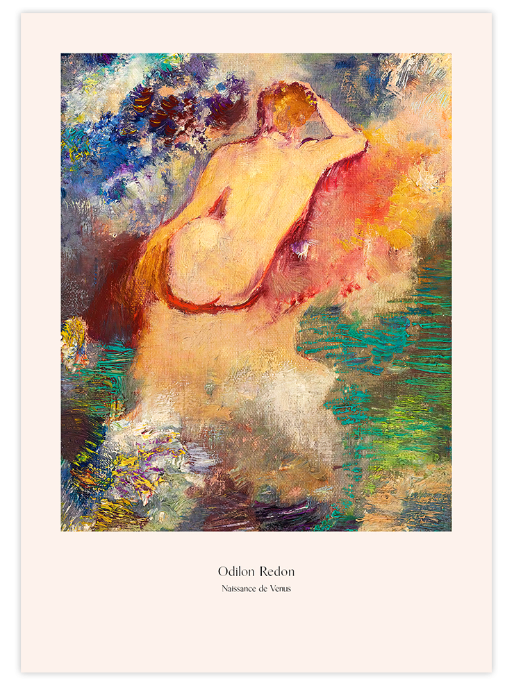 Odilon Redon Naissance de Venus - Art Print Ürün ana görseli