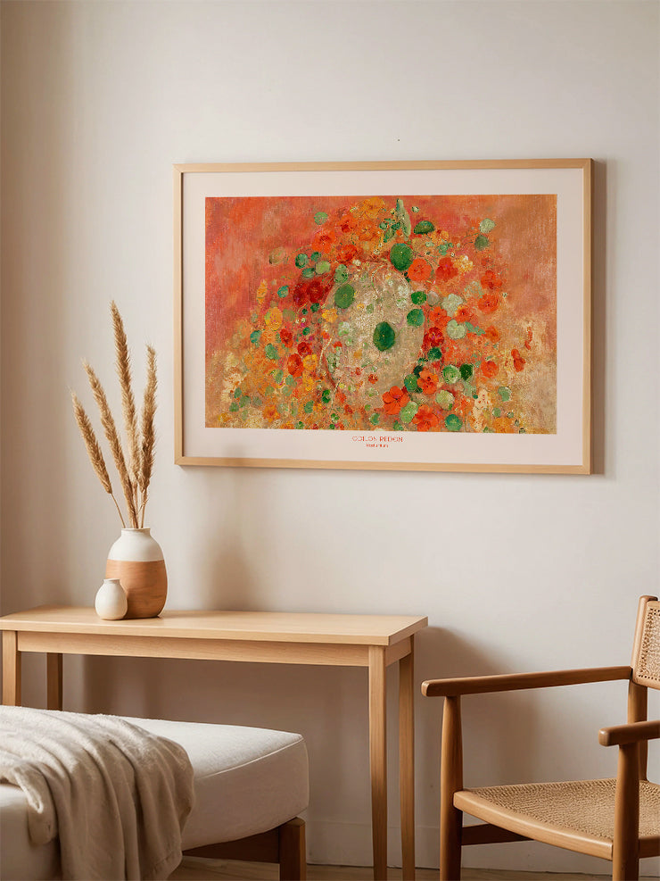 Odilon Redon Nasturtium - Art Print Ürün ikincil görseli