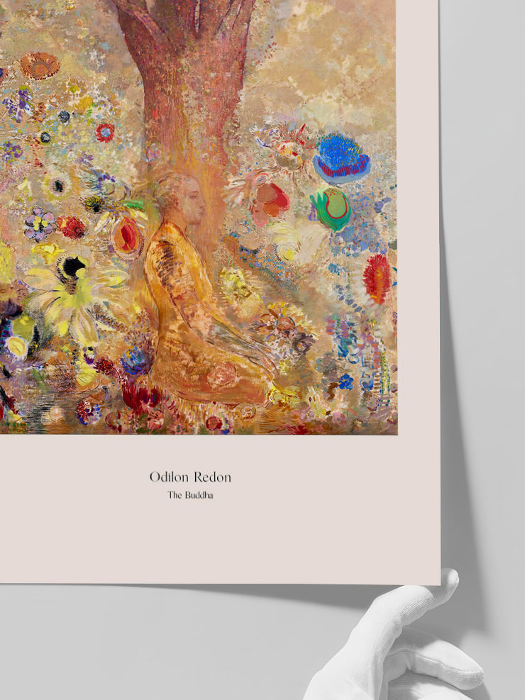 Odilon Redon The Buddha - Art Print  Poster