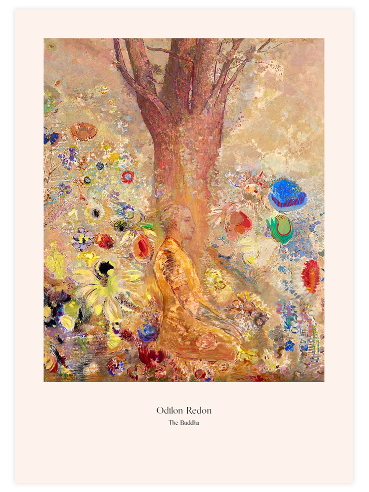 Odilon Redon The Buddha - Art Print