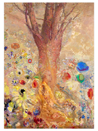 Odilon Redon Buda - Art Print