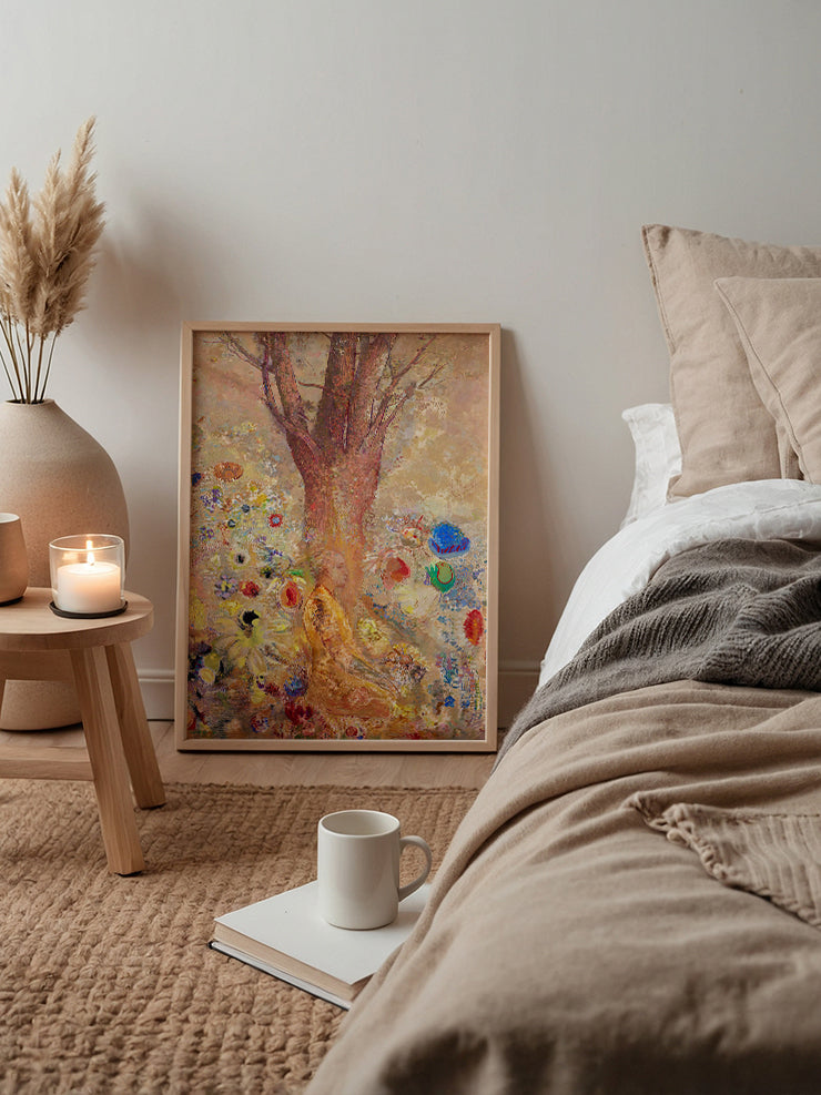 Odilon Redon Buda - Art Print  Poster