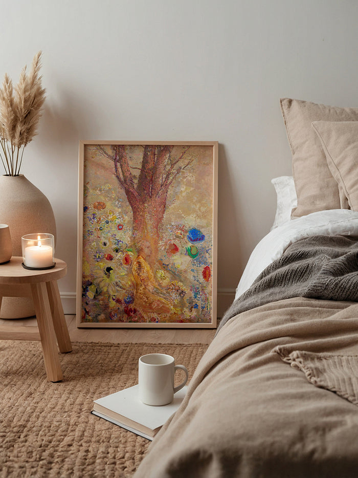 Odilon Redon Buda - Art Print  Poster