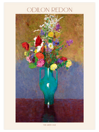Odilon Redon The Green Vase - Art Print