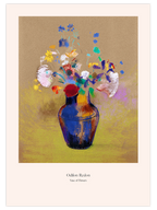 Odilon Redon Vase of Flowers - Art Print