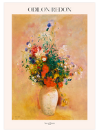 Odilon Redon Vase Of Flowers - Art Print