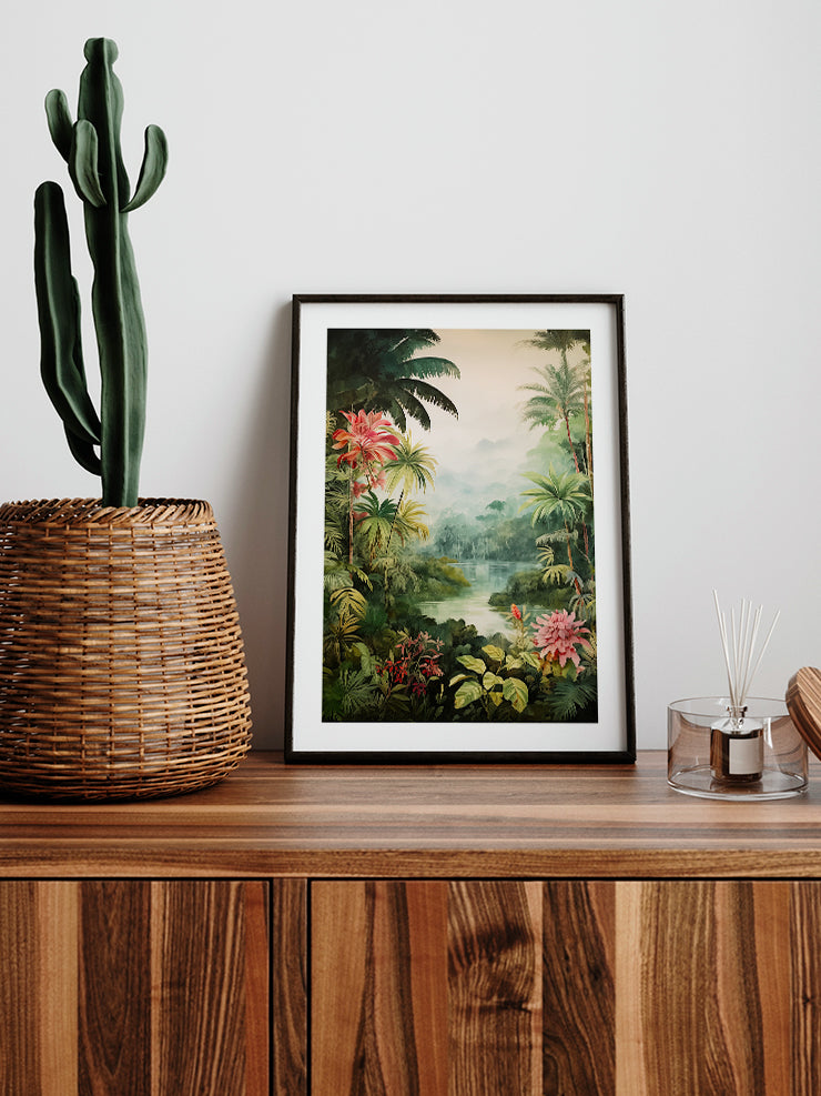 Vintage Orman - Art Print Ürün ikincil görseli