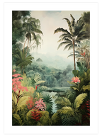 Tropikal Orman - Art Print