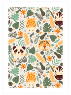 Ormandaki Sevimli Hayvanlar - Poster Seti Trio