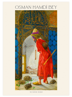Osman Hamdi Bey Kaplumbağa Terbiyecisi - Art Print