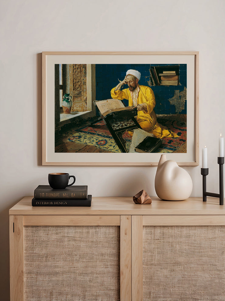 Osman Hamdi Bey İlahiyatçı - Art Print  Poster