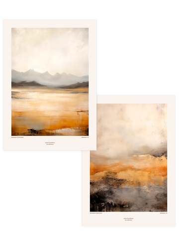 Peintures d’Automne - Poster Seti Duo