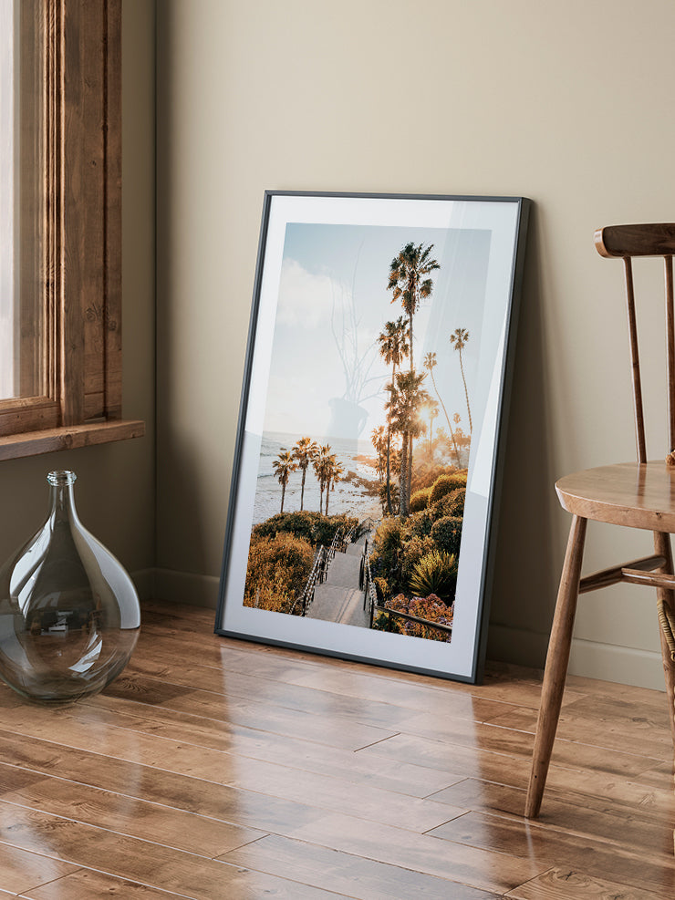 Palmiye Manzarası - Art Print