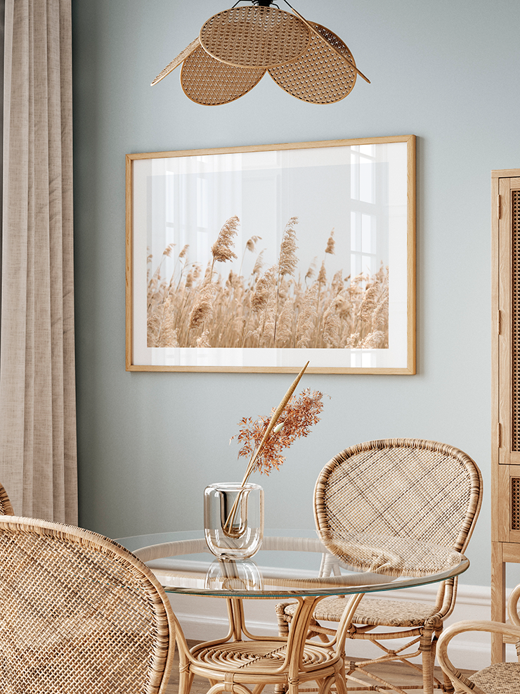 Saz Püskülü - Art Print Ürün ikincil görseli