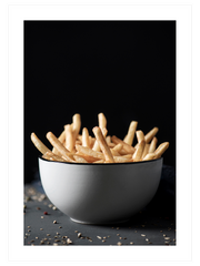 French Fries Poster - Giclée Baskı