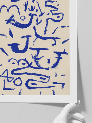 Paul Klee Creeper and Climber - Art Print