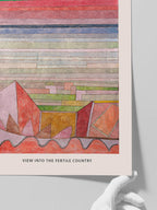 Klee View into the Fertile Country - Art Print