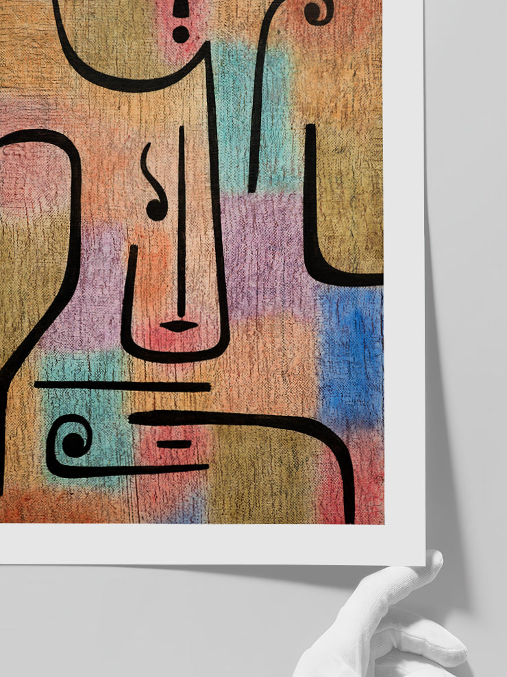 Paul Klee Archangel - Art Print  Poster
