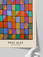 Klee Architecture in the Evening - Art Print