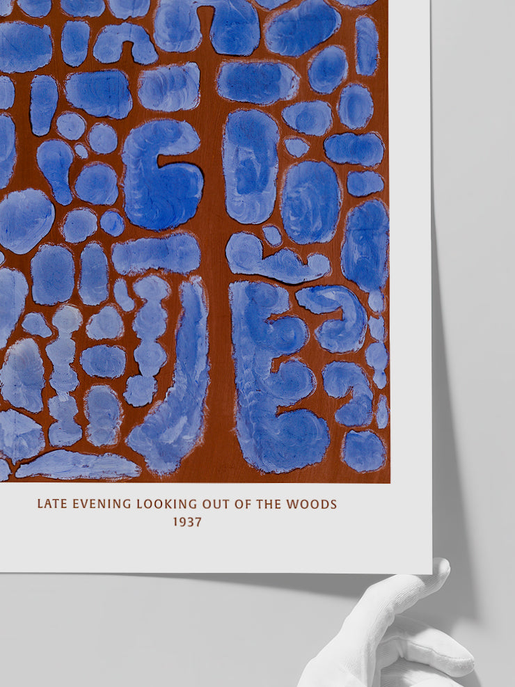 Klee Looking out of the Woods - Art Print