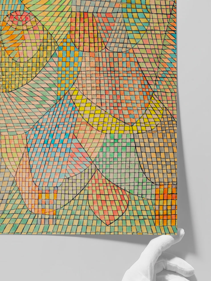 Paul Klee Veiled - Art Print  Poster