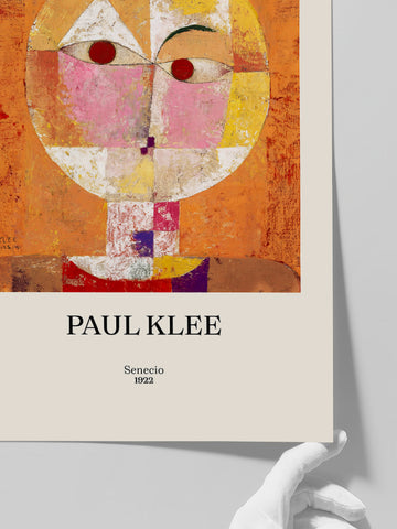 Paul Klee Senecio - Art Print