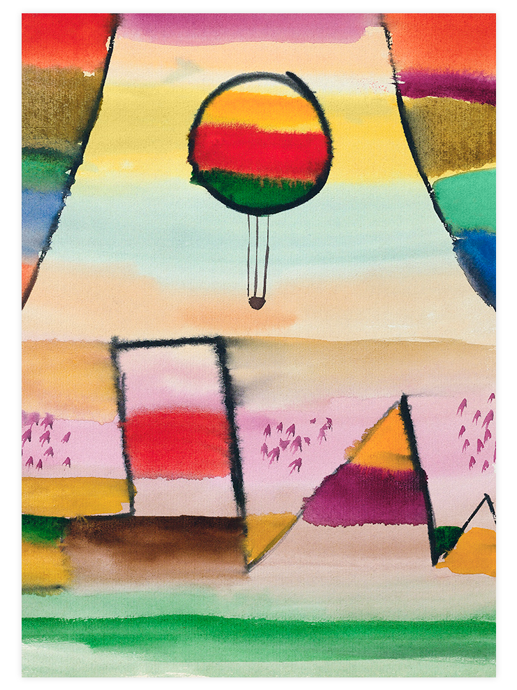 Paul Klee Balloon - Poster Seti Duo Ürün ikincil görseli