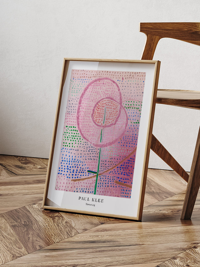 Paul Klee Blossoming - Art Print  Poster