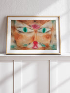 Paul Klee Cat and Bird - Art Print